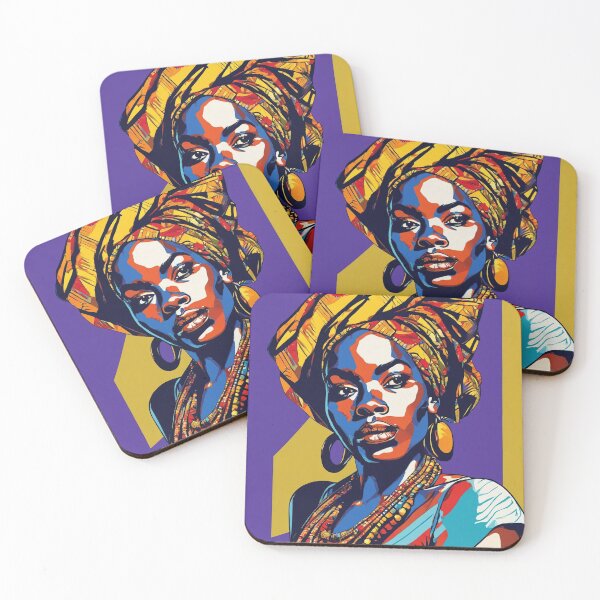 Item preview, Kemi Pop Art Portrait designed and sold by Yzakreativ.