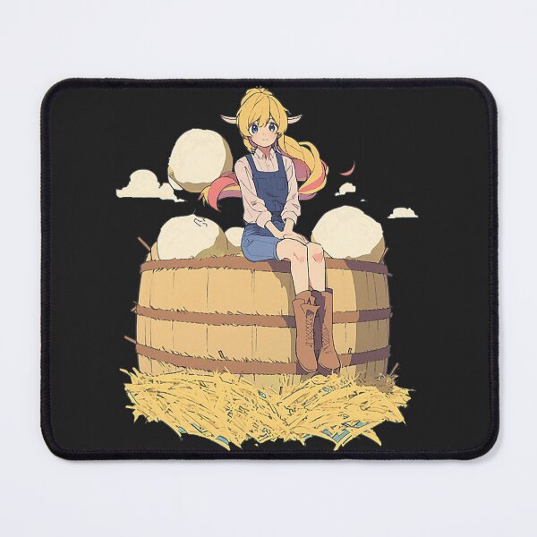 Item preview, Anime Farmer Girl Hay Bales Farm Farming Japanese Auroracore 21 designed and sold by figouraArtstic.