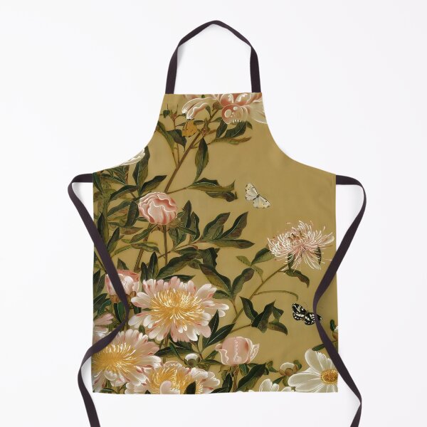 Item preview, Herbaceous Peonies and Butterflies by Ito Jakuchu (Professionally Enhanced version) designed and sold by EmeraldeaArt.