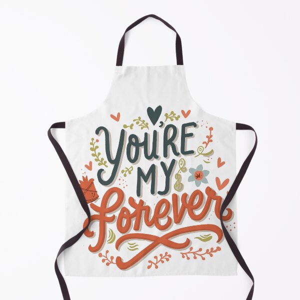 Item preview, You're My Forever: Romantic Gift Collection with Hearts, Flowers, and Leaves Illustration designed and sold by HahaHandlesHub.