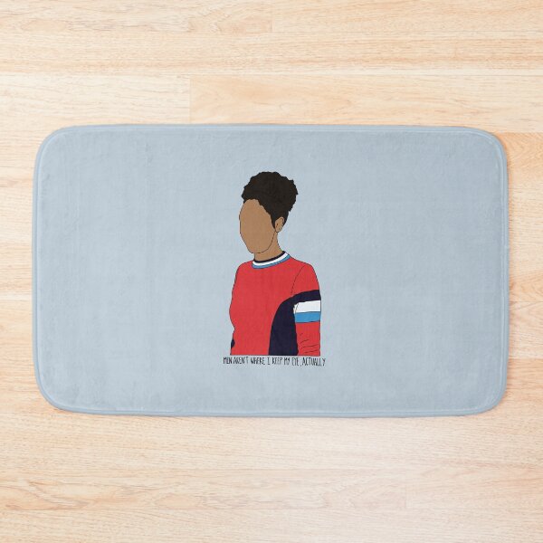 Item preview, "Men Aren't Where I Keep My Eye, Actually" Bill Potts Quote Print Design  designed and sold by abldesign.