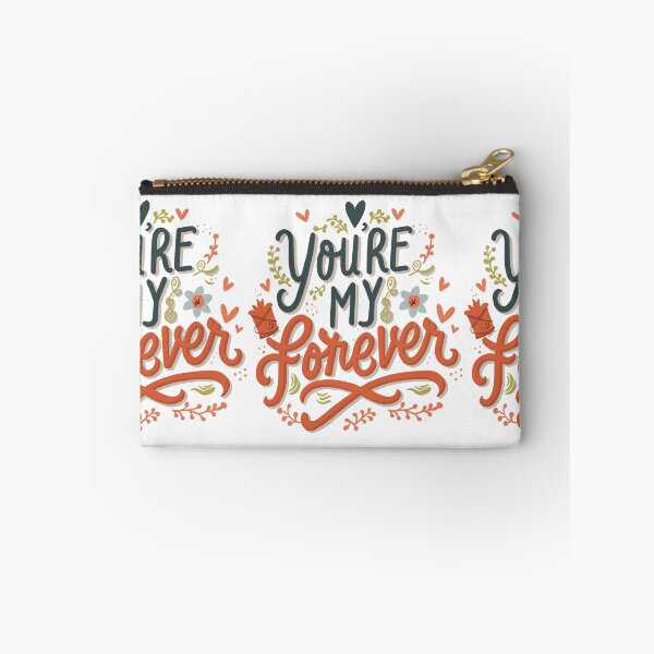 Item preview, You're My Forever: Romantic Gift Collection with Hearts, Flowers, and Leaves Illustration designed and sold by HahaHandlesHub.