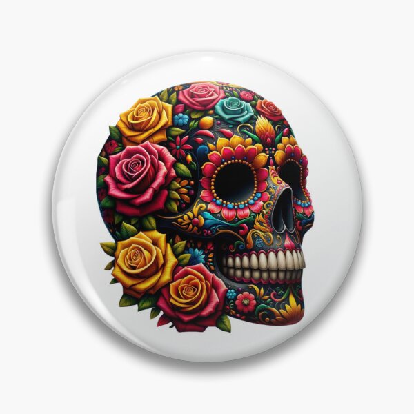 Item preview, Rose Sugar Skull  designed and sold by CharmStudio.