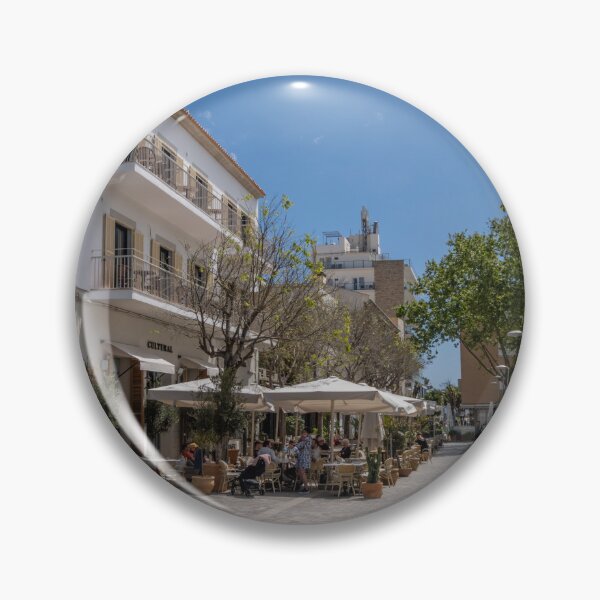Item preview, Puerto Pollensa Square Mallorca Spain designed and sold by GG WALL ART.