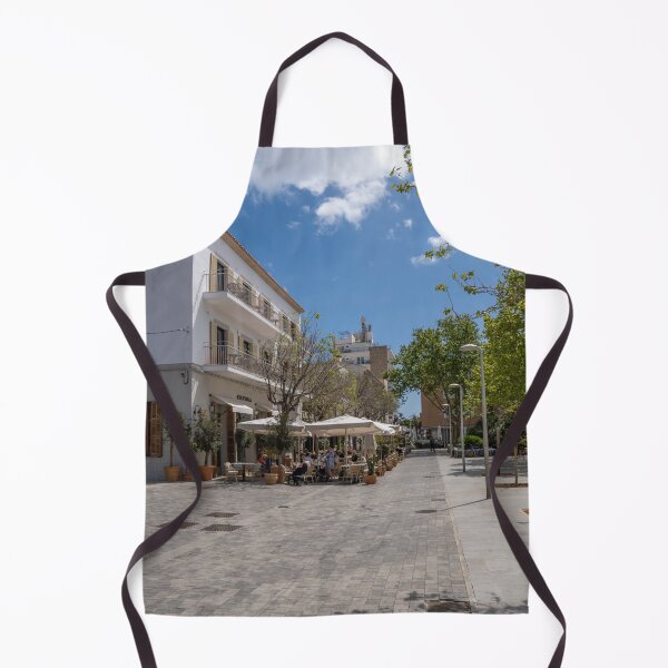 Item preview, Puerto Pollensa Square Mallorca Spain designed and sold by GG WALL ART.