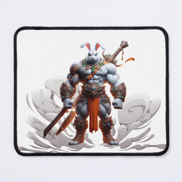 Item preview, Continuing the Rabbit Warrior Pattern: Products that make you a warrior in all your adventures. designed and sold by The Tired Animal Club.