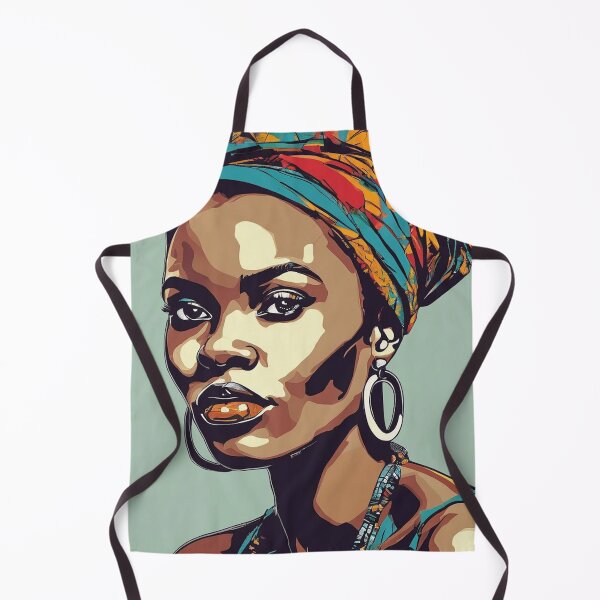 Item preview, Nailah Pop Art Portrait designed and sold by Yzakreativ.