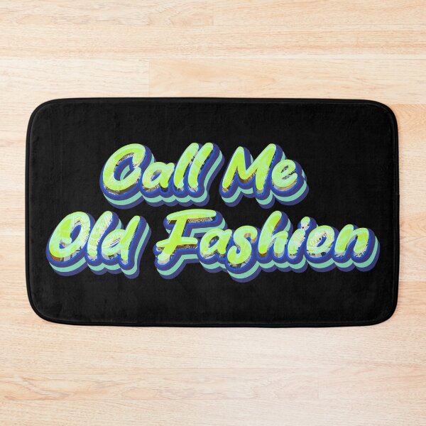 Item preview, Call Me Old Fashion | Shiny Cash Money Typography  designed and sold by Leo-Stride.