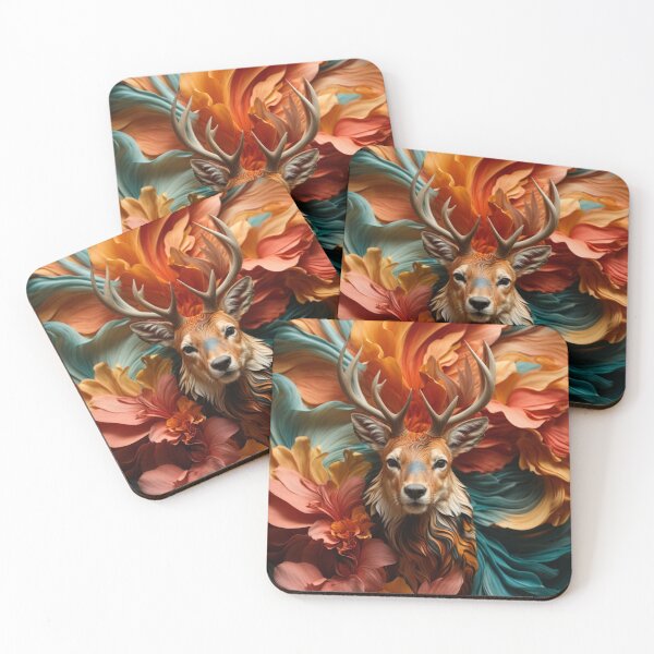 Item preview, Abstract Wildlife Reverie designed and sold by Enchanting Art Vista.