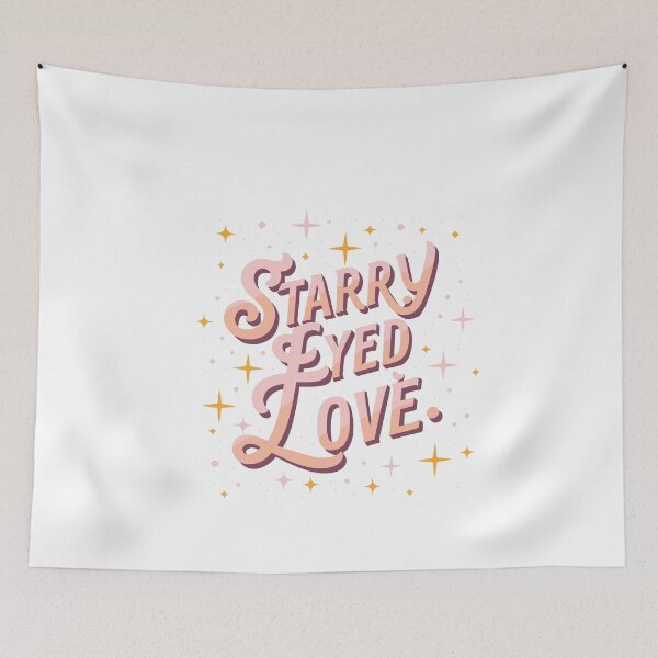 Item preview, Starry Eyed Love Collection: Celestial Illustrated Romance Gifts  designed and sold by HahaHandlesHub.