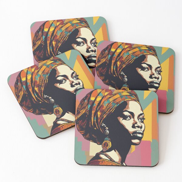 Item preview, Ashanti Pop Art Portrait designed and sold by Yzakreativ.