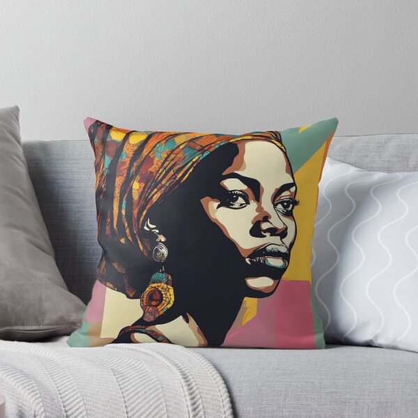 Item preview, Ashanti Pop Art Portrait designed and sold by Yzakreativ.