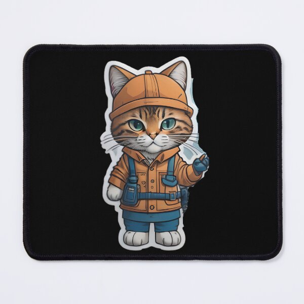 Item preview, Working Cat designed and sold by cuatrilenio.