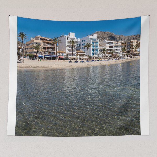 Item preview, Puerto Pollensa Mallorca Spain designed and sold by GG WALL ART.