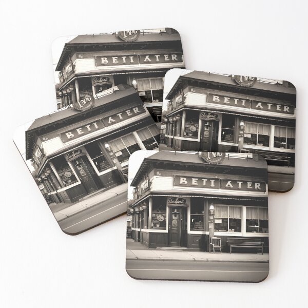 Item preview, Old pub on the side of the road designed and sold by pikeArt-Gallery.