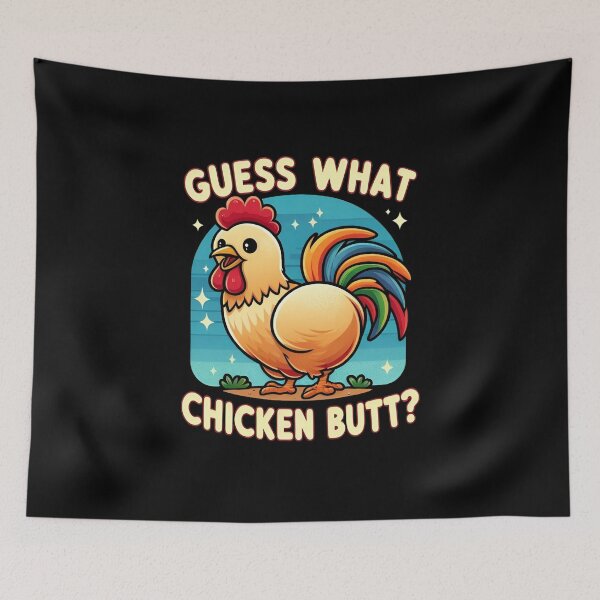 Item preview, Guess What Chicken Butt Chicken Lover  designed and sold by SlocifieShop.