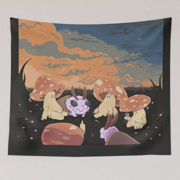 Item preview, A Peaceful View With Some Lovely Pals  designed and sold by unicowtist.