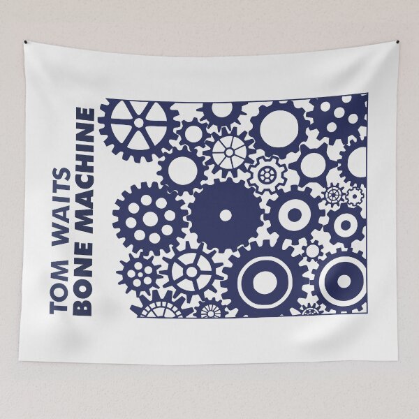 Item preview, Tom Waits - Bone Machine | Album Card designed and sold by theoralcollage.