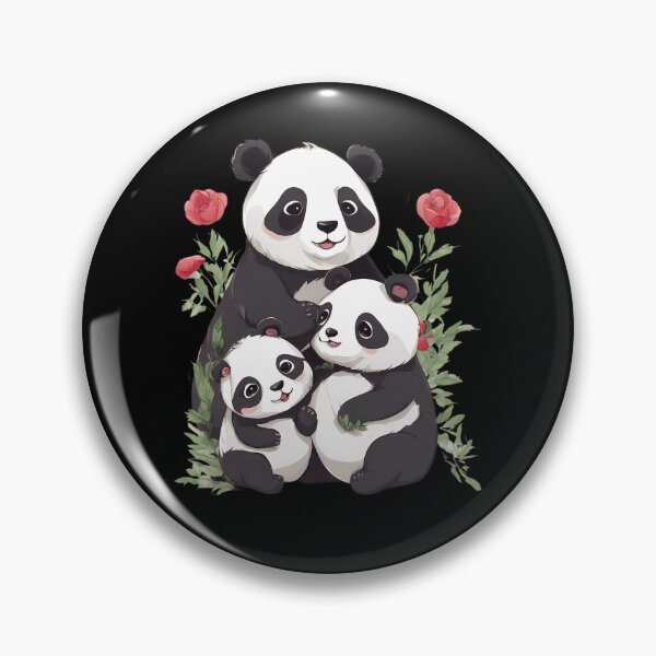 Item preview, Panda Mum & Cubs designed and sold by macadolie.