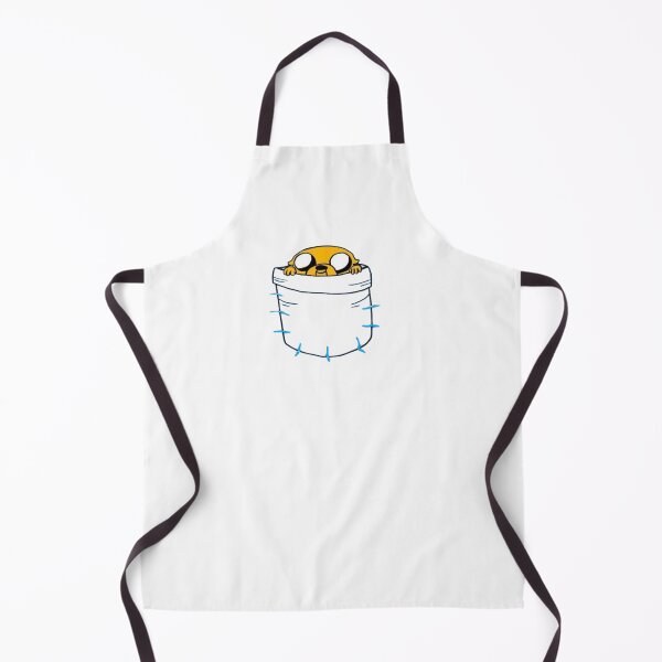Item preview, Creative print of Jake from Adventure Time in Finn's pocket designed and sold by GardenGhostShop.