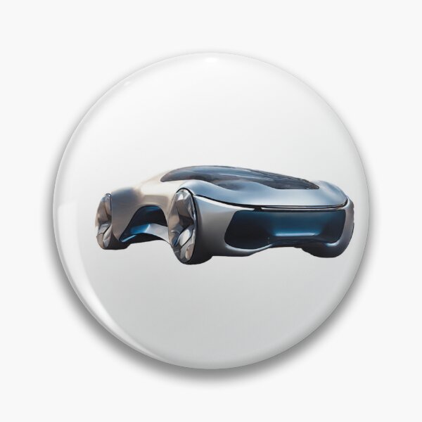 Item preview, silver aerodynamic car designed and sold by janjacbu.