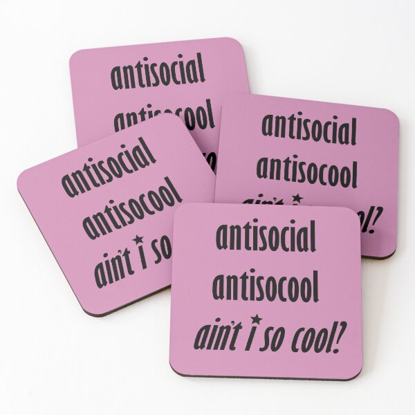 Item preview, antisocial? designed and sold by Meraki-lavi.