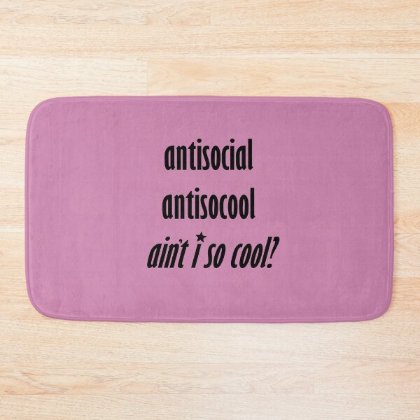 Item preview, antisocial? designed and sold by Meraki-lavi.