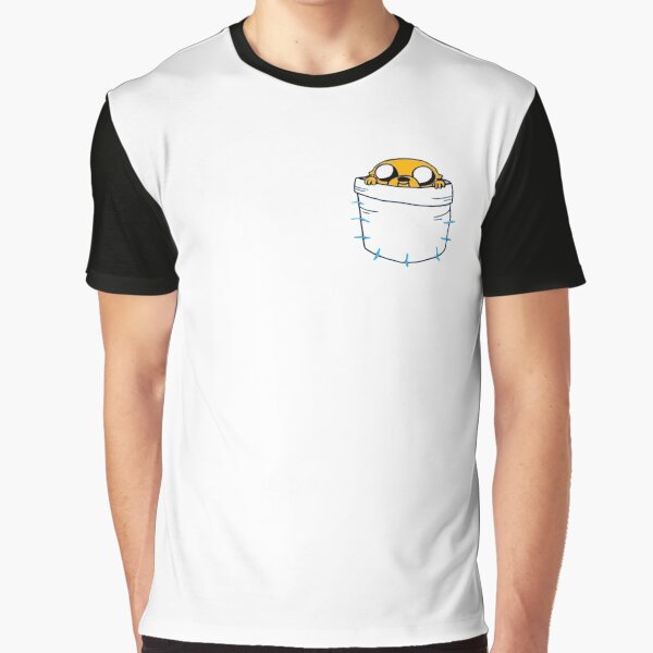 Item preview, Kreativer Druck von Jake aus Adventure Time in Finns Tasche designed and sold by GardenGhostShop.