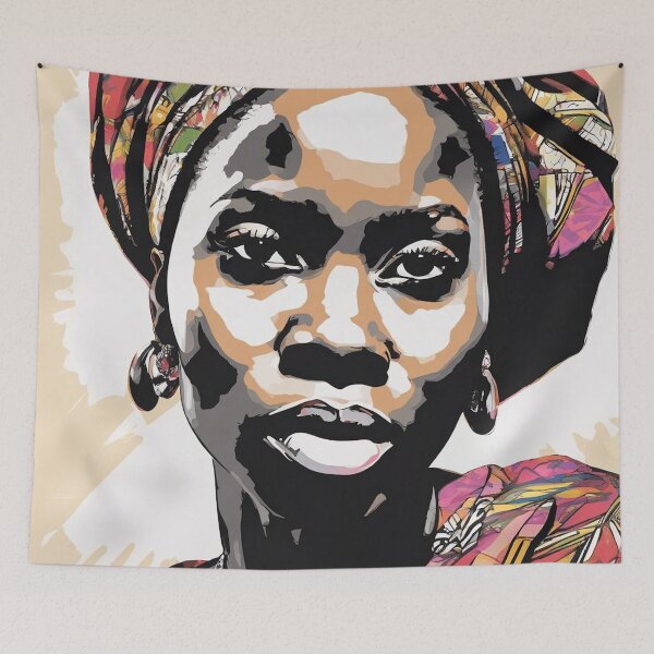 Item preview, Fanta Pop Art Portrait designed and sold by Yzakreativ.