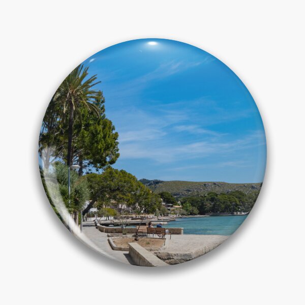 Item preview, Puerto Pollensa Pine Walk Mallorca designed and sold by GG WALL ART.