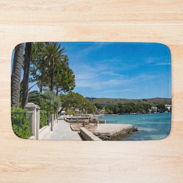 Item preview, Puerto Pollensa Pine Walk Mallorca designed and sold by GG WALL ART.