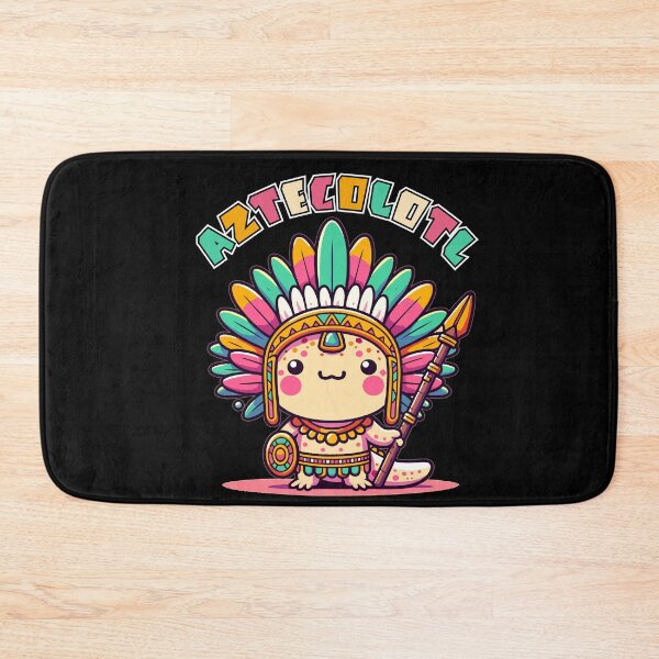 Item preview, ajolote azteca designed and sold by ColorAlotl.