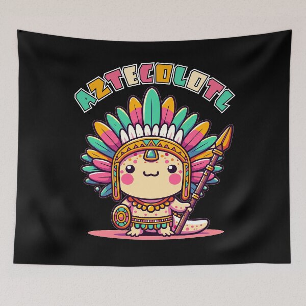 Item preview, Aztec axolotl designed and sold by ColorAlotl.