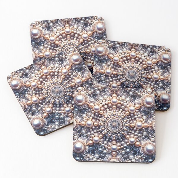 Item preview, Elegance in Pearls and Geometry designed and sold by APARTAI EU.