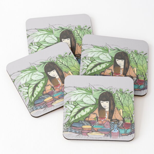 Item preview, The girl at the table designed and sold by Maria Santos Prieto.