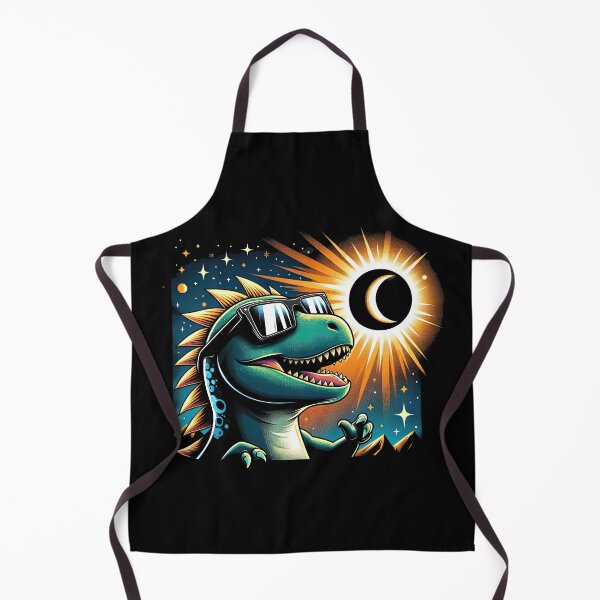 Artikelvorschau, 2024 Sonnenfinsternis-Shirt Dino Trex trägt ein Sonnenfinsternis-Brillen-T-Shirt entworfen und verkauft von MAPDDesigns.