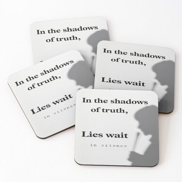 Item preview, In the Shadows of Truth, Lies wait in Silence designed and sold by Juuskus.