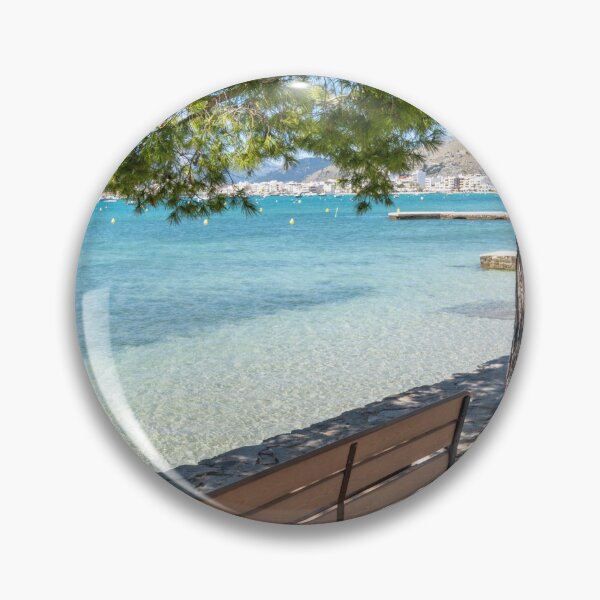 Item preview, Puerto Pollensa Pine Walk Mallorca designed and sold by GG WALL ART.