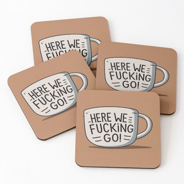 Item preview, Here we f****** go, I mean good morning designed and sold by AS94 Creative Designs.