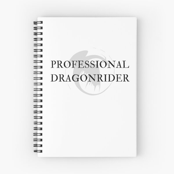 Item preview, Professional Dragonrider designed and sold by TheBookishLife.