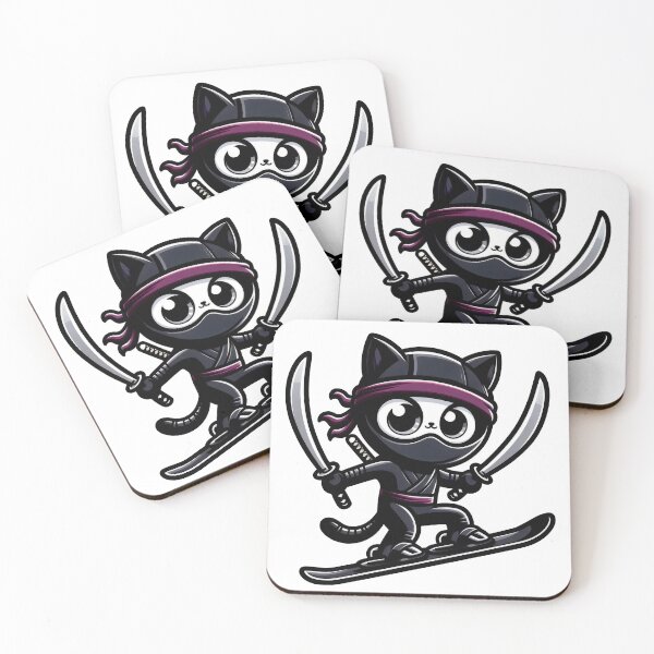 Item preview, Ninja board Cat  designed and sold by blindninja.