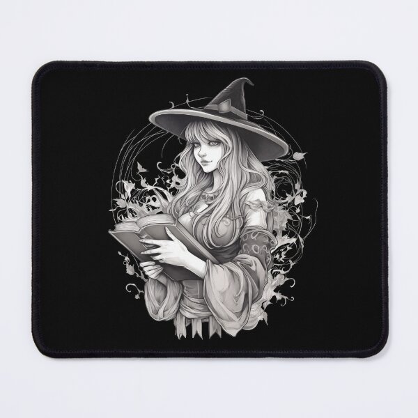 Item preview, Green Witch surrounded by nature designed and sold by Fablemyst.
