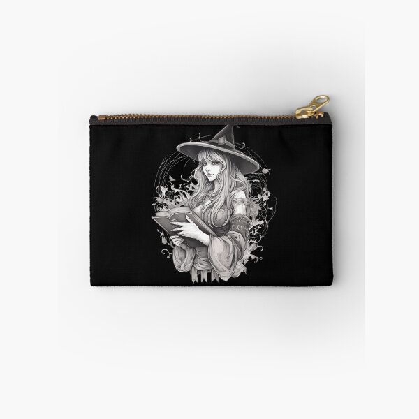 Item preview, Green Witch surrounded by nature designed and sold by Fablemyst.