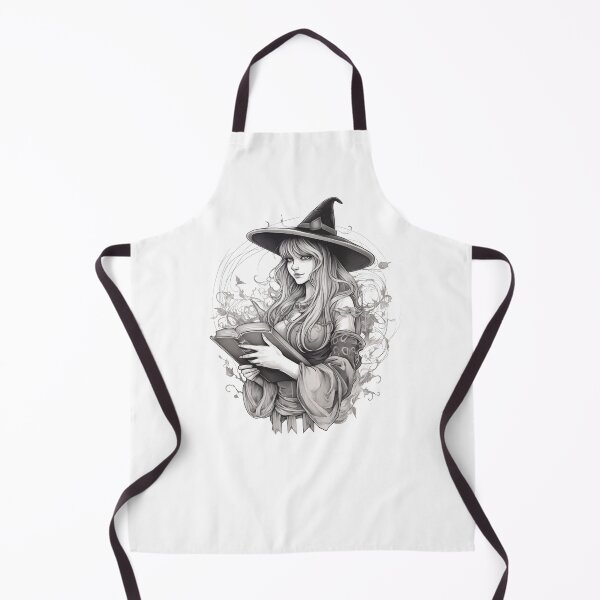 Item preview, Green Witch surrounded by nature designed and sold by Fablemyst.