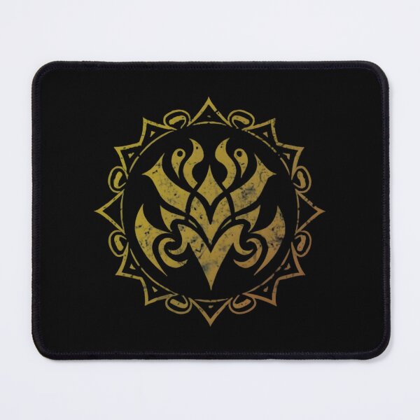 Item preview, Dragon Grunge Elegance - Mythical Gold Emblem designed and sold by DragonRealms.