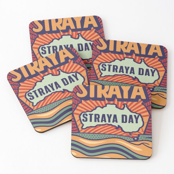 Item preview, Straya Day 26 January Australia Day Vintage Retro  designed and sold by UrbanGraphixs.