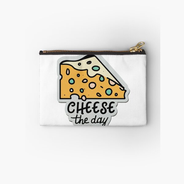Item preview, Cheese the Day - Hand-Drawn Cheese Wedge designed and sold by NiftyWrx.