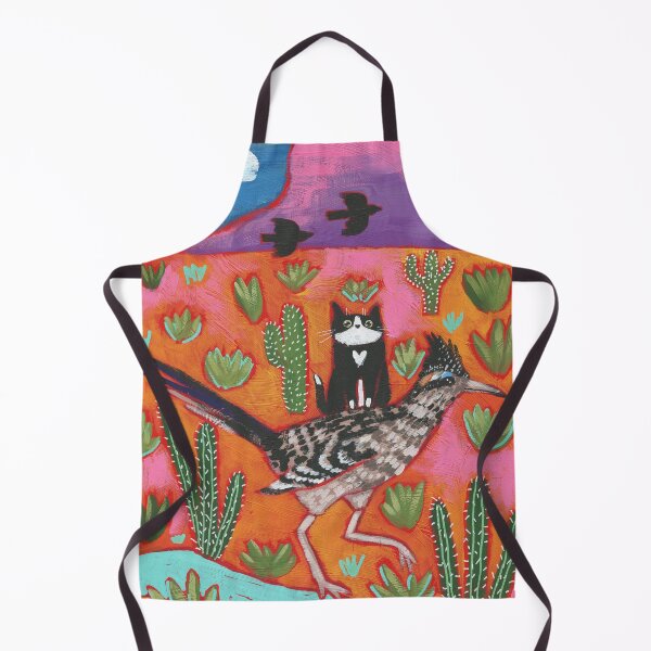 Item preview, The Roadrunner and Cat Friend designed and sold by KilkennyCat Art.
