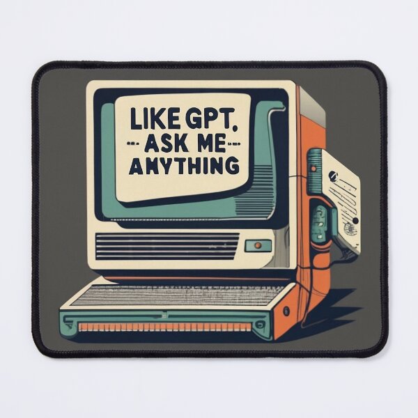 Item preview, Like chatGPT, ask me anything designed and sold by AS94 Creative Designs.