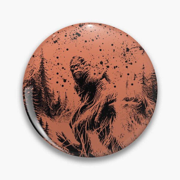Item preview, Bigfoot Woodcut designed and sold by LordKingCipher.